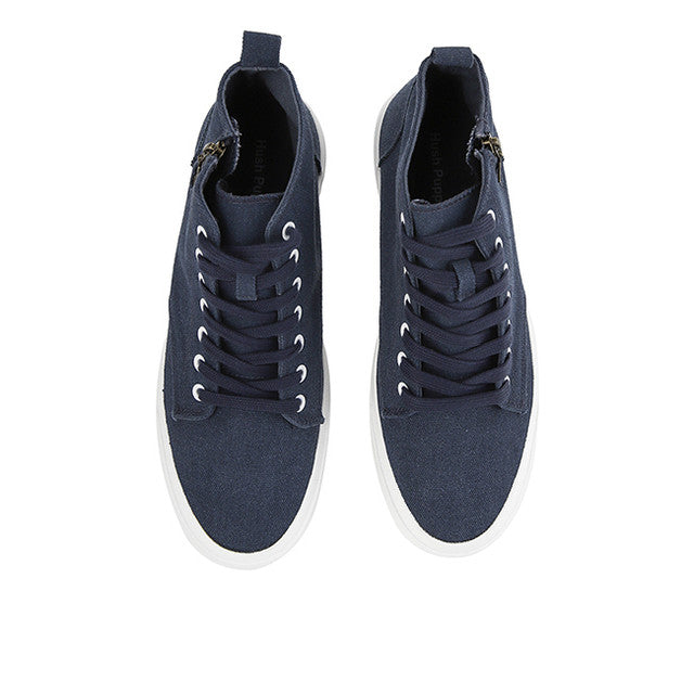 Hush Puppies Sepatu Pria Dawson Laces Boots In Navy