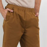Hush Puppies Pakaian Pria Pants Batata In Camel