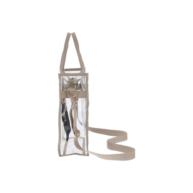 LeSportsac Tas Wanita Tote bag Clear Small N/S Tote In Clear/ Natural