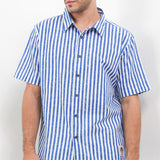 Obermain Pakaian Pria Shirt Bay In Blue