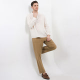 Obermain Pakaian Pria Shirt Bennet In White