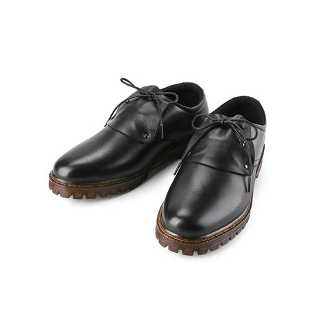Playboy Sepatu Pria Oxford London - Laces 1 In Black