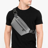 Hush Puppies Tas Pria Kelvin Waist Bag In Grey