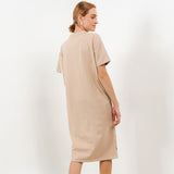 Hush Puppies Pakaian Wanita Dress Neila In Beige
