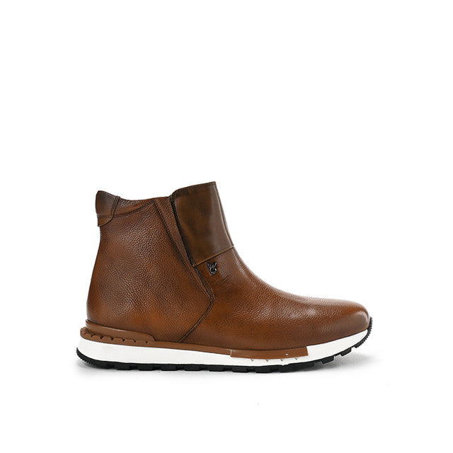 Playboy Sepatu Boots Pria Boriel In Brown