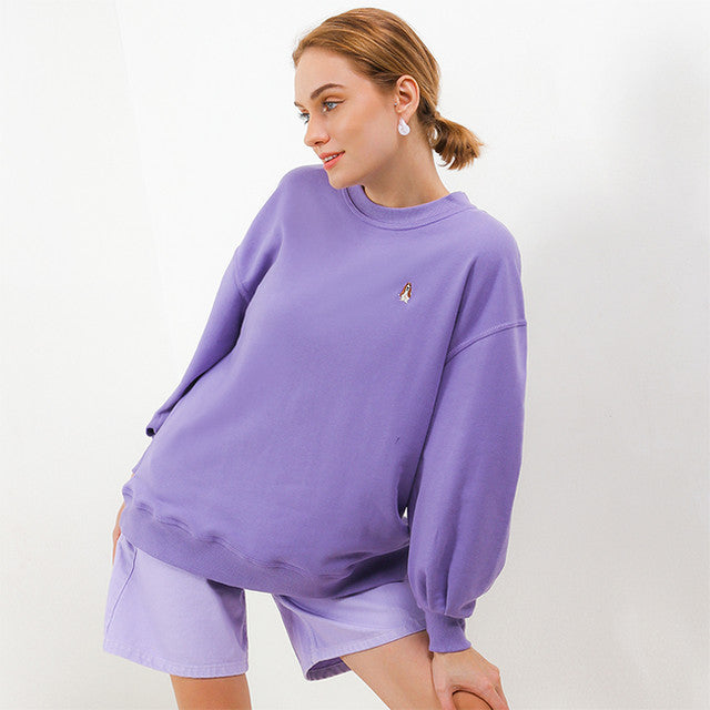 Hush Puppies Pakaian Wanita Sweater Flounder In Lavender