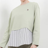 Hush Puppies Pakaian Wanita Blouse Thelma Ts In Sage
