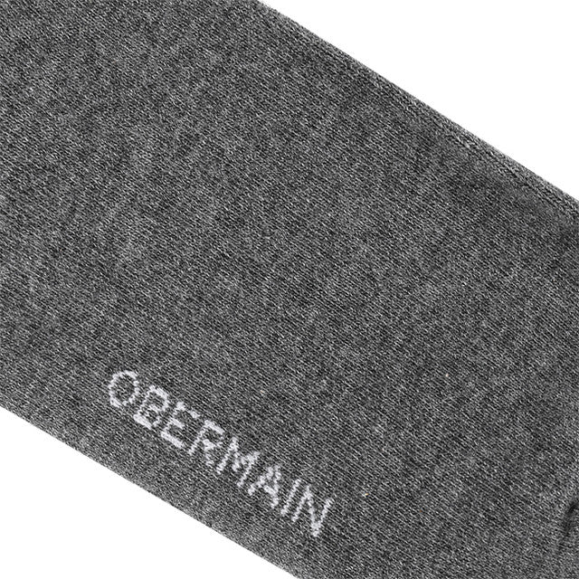 Obermain Aksesoris Kaos Kaki Unisex Ob Regular Sock In Multi Color -OSMR2235BK000