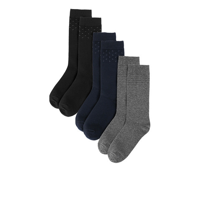 Obermain Aksesoris Kaos Kaki Unisex Ob Regular Sock In Multi Color -OSMR2235BK000