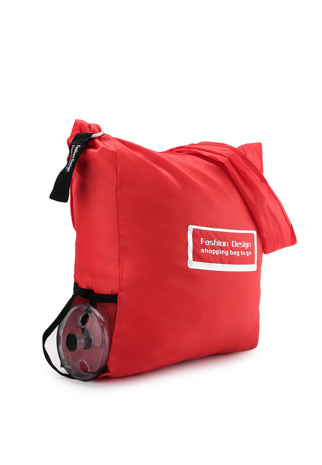 Kingship Shopping Bag Rolleta In Red