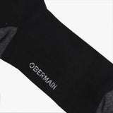 A-Ob Half Sock In Black/Dk Gray/Gray