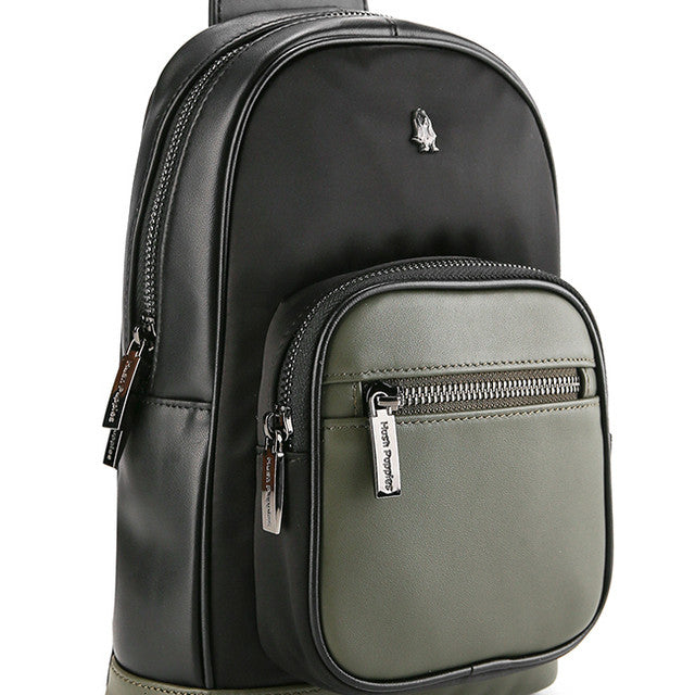 Hush Puppies Tas Pria Waist Bag Matt Chest Bag In Khaki