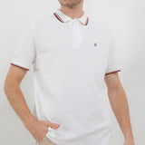 Hush Puppies Pakaian Pria Polo Bezima In White