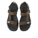 Caterpillar Sandal Pria Progressor Web Bold / Sandals In Dark Olive