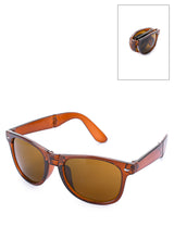 Kingship Unisex Kacamata Sunglasses Foldable Wesley Brown