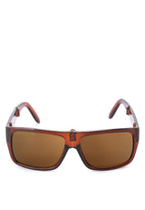 Kingship Unisex Kacamata Sunglasses Foldable Emrick Brown