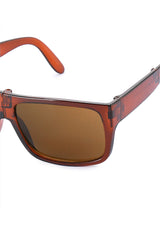 Kingship Unisex Kacamata Sunglasses Foldable Emrick Brown