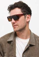 Kingship Unisex Kacamata Sunglasses Foldable Emrick Brown