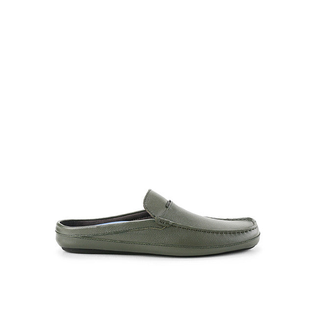 Hush Puppies Sepatu Pria Kovic Vatro Mules In Olive