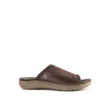 Hush Puppies Sandal Pria Activate Knit Slide In Brown