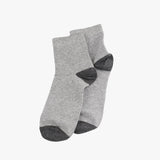 A-Ob Half Sock In Black/Dk Gray/Gray