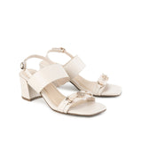 Hush Puppies Sandal Wanita Heels Brianna In Beige