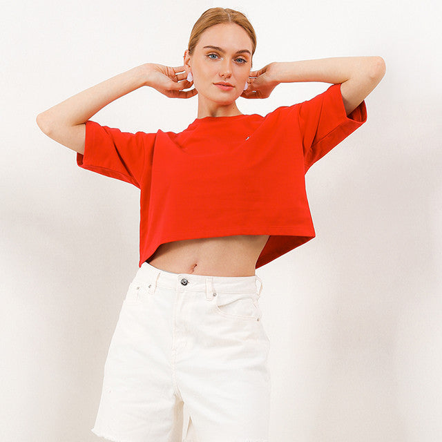 Hush Puppies Pakaian Wanita T Shirt Vaia 2 In Red
