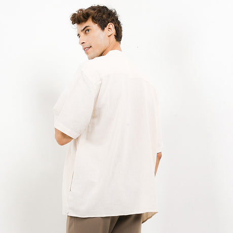 Obermain Pakaian Pria Byron In White