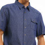 Hush Puppies Pakaian Pria Denim Barbosa In Dark Blue