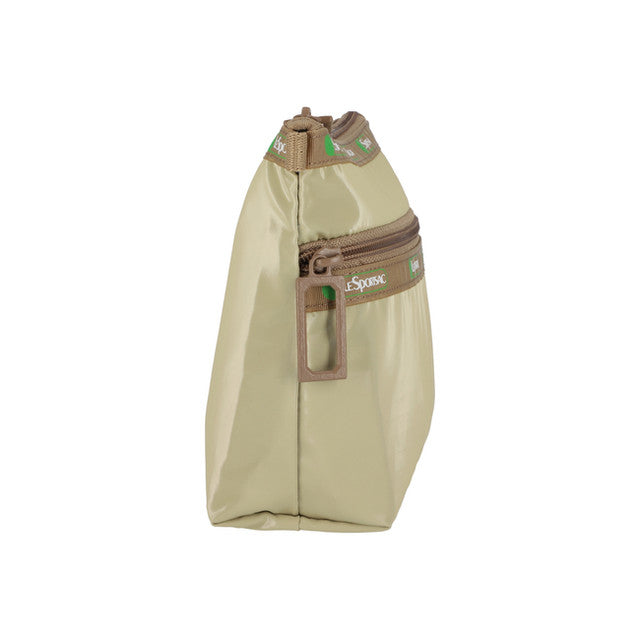 LeSportsac Aksesoris Wanita Cosmetic Clutch In 50Th Khaki Shine