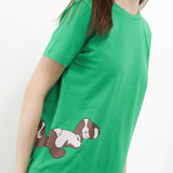 Hush Puppies Pakaian Wanita T-Shirt Hannah