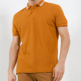 Hush Puppies Pakaian Pria Polo Piko In Mustard