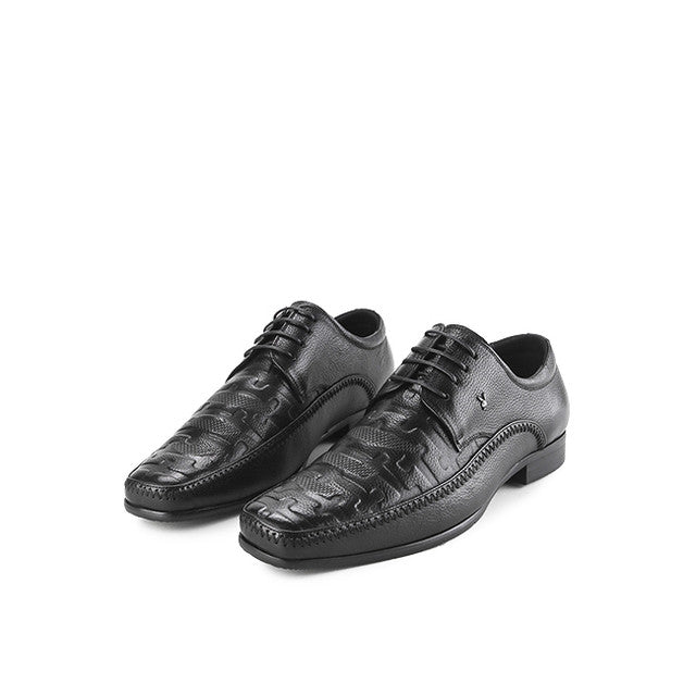 Playboy Sepatu Pria Sergio - Laces In Black