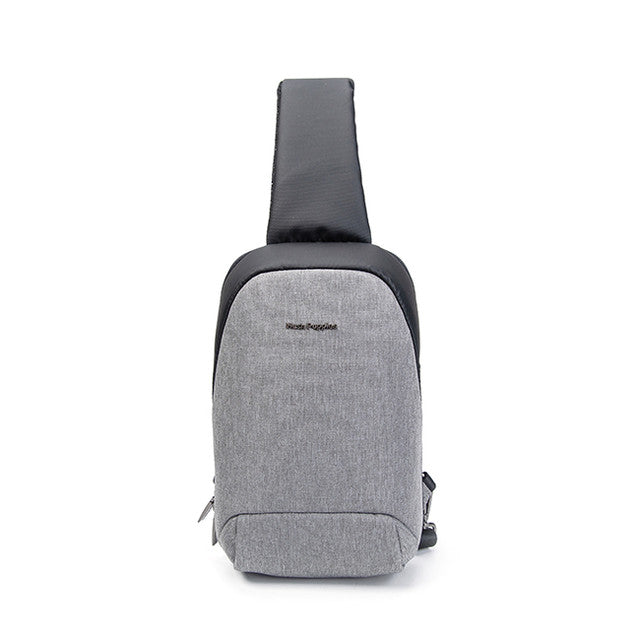 Hush Puppies Tas Pria Melvin Chest Bag In Grey