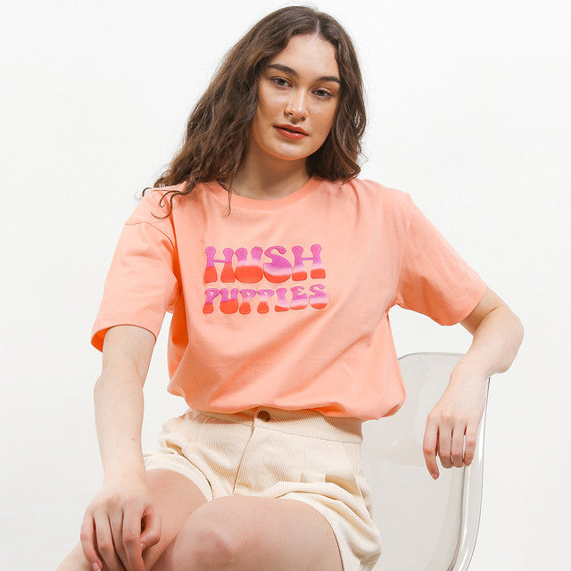 Hush Puppies Pakaian Wanita T Shirt Yela In Pink