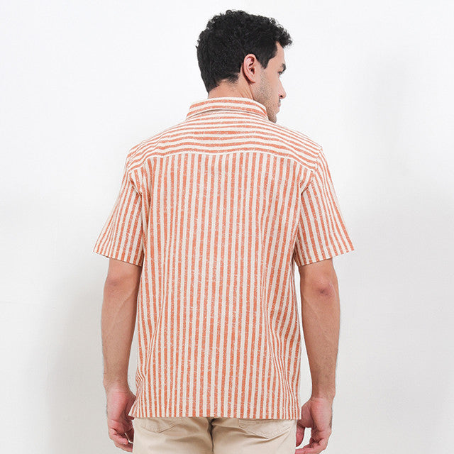 Obermain Pakaian Pria Shirt Bay In Khaki