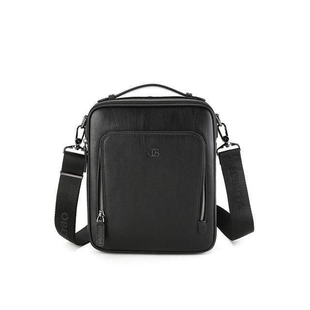 Obermain Bags Pria Sling Bag Boston Sling Bag In Black  L