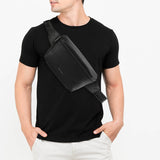 Hush Puppies Tas Pria Cornell Waist Bag In Black