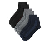 Obermain Aksesoris Kaos Kaki Unisex Ob Half Sock In Multi Color -OSMH2241BK000