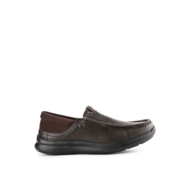 Hush Puppies Sepatu Pria Jettro Slip On In Coffe