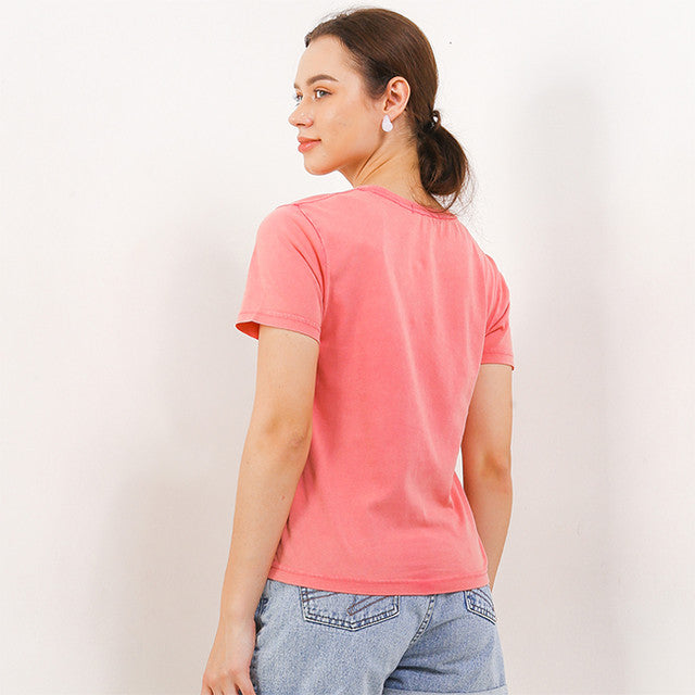 Hush Puppies Pakaian Wanita T Shirt Neona In Pink