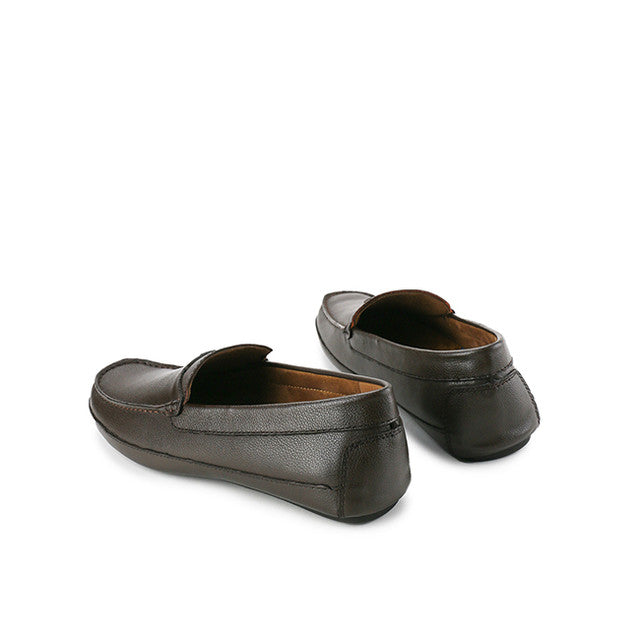 Hush Puppies Sepatu Pria Slip On Kovic Vatro Loafer In Coffee