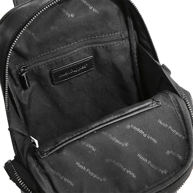 Hush Puppies Tas Pria Martin Chest Bag In Black