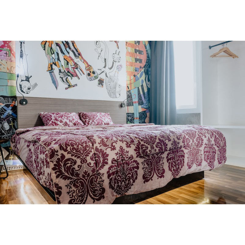 Nyenyak Bed Cover Pink