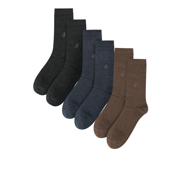 Ob Regular Sock In Multi Color-OSMR2230BK000