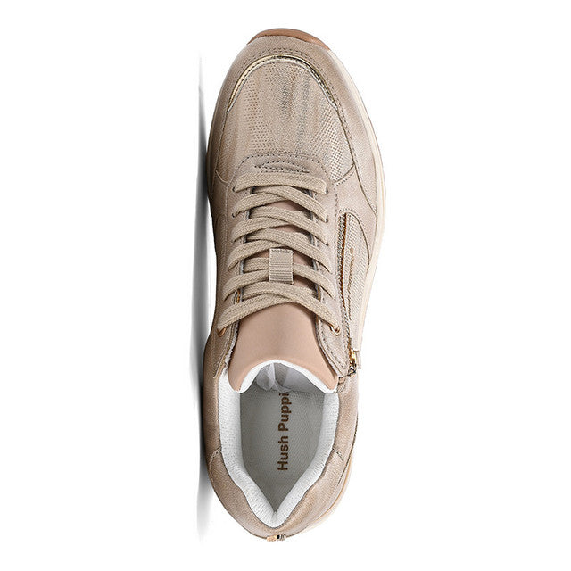 Hush Puppies Sepatu Wanita Sneakers Velocia In Beige