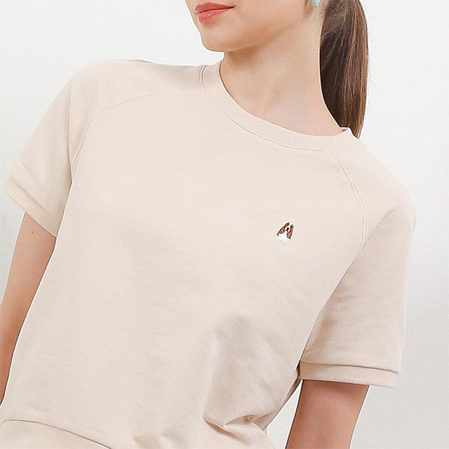 Hush Puppies Pakaian Wanita T Shirt Elxia In Beige