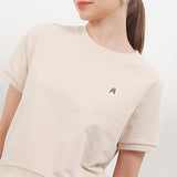 Hush Puppies Pakaian Wanita T Shirt Elxia In Beige