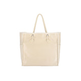 Canvas Easy Tote In Meringue Canvas Logo