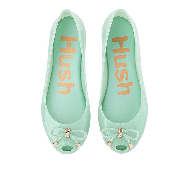 Hush Puppies Sepatu Wanita Slip On Valerina Bow In Mint